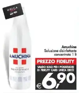 Deco Supermercati Amuchina Soluzione disinfettante concentrata offerta