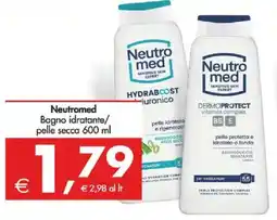 Deco Supermercati Neutromed Bagno idratante/ pelle secca offerta