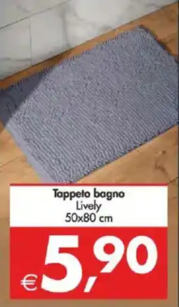 Deco Supermercati Tappeto bagno offerta