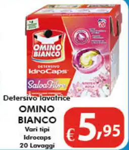 Bernava Detersivo lavatrice OMINO BIANCO offerta