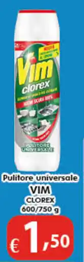 Bernava Pulitore universale VIM CLOREX offerta