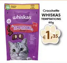 Bernava Crocchette WHISKAS TEMPTATIONS offerta