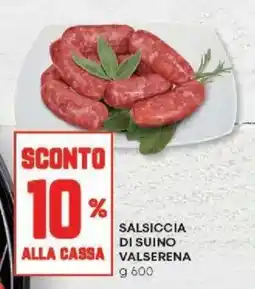Panorama Salsiccia di suino valserena offerta
