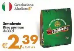 Deco Supermercati Semedorato Birra premium offerta