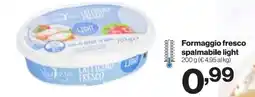 In'S Mercato Formaggio fresco spalmabile light offerta