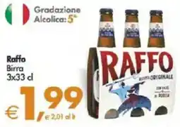Deco Supermercati RAFFO birra offerta
