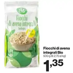 In'S Mercato Fiocchi di avena integrali Bio offerta