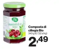 In'S Mercato Composta di ciliegia Bio offerta