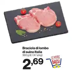 In'S Mercato Braciola di lombo di suino Italia offerta