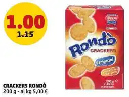 PENNY Crackers RONDÒ offerta