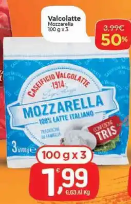 Crai Valcolatte Mozzarella offerta