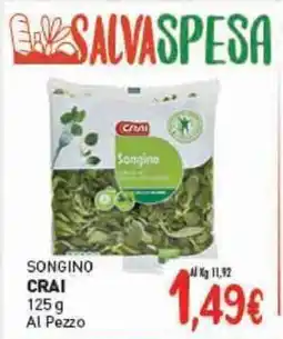 Crai Songino CRAI al pezzo offerta
