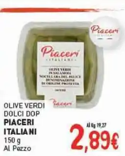 Crai Olive verdi dolci dop PIACERI ITALIANI Al Pezzo offerta