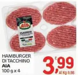 Crai Hamburger di tacchino AIA offerta