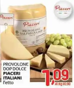 Crai Provolone dop dolce PIACERI ITALIANI l'etto offerta