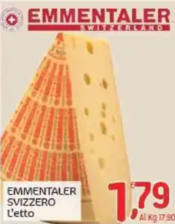 Crai EMMENTALER Svizzero l'etto offerta