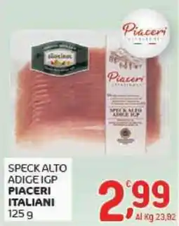 Crai Speck alto adige igp PIACERI ITALIANI offerta