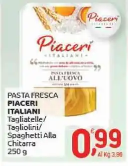 Crai Pasta frisca PIACERI ITALIANI Tagliatelle /Tagliolini/ Spaghetti Alla Chitarra offerta
