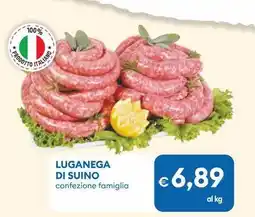 MD Discount Luganega di suino offerta