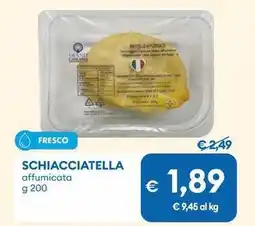 MD Discount SCHIACCIATELLA affumicata offerta