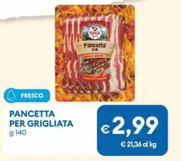 MD Discount Pancetta per grigliata offerta