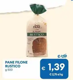 MD Discount Pane filone rustico offerta