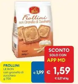 MD Discount Frollini LE BON offerta