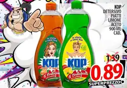Il Genio Supermercato Kop detersivo piatti limone aceto offerta