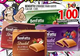 Il Genio Supermercato Benfatto strudel vari gusti offerta