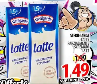Il Genio Supermercato Sterilgarda latte parzialmente scremato offerta