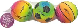 MD Discount SET 3 PALLE RAINBOW offerta