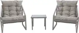 MD Discount SET COMFORT DUE POLTRONE E TAVOLINO offerta