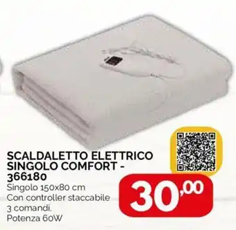 Orizzonte Scaldaletto Elettrico Singolo Comfort - 366180 150x80 cm offerta