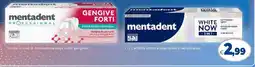 Famila Mentadent Professional Gengive Forti & Mentadent White Now 3-in-1 offerta