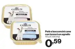In'S Mercato Patè e bocconcini cane con tonno/con agnello offerta