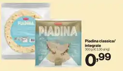 In'S Mercato Piadina classica/integrale offerta