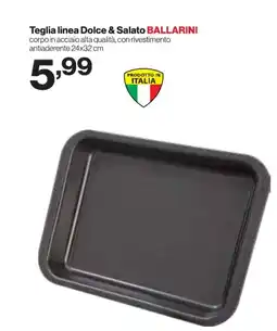 In'S Mercato Teglia linea Dolce & Salato BALLARINI offerta