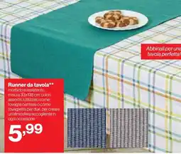 In'S Mercato Runner da tavola offerta