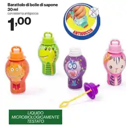 In'S Mercato Barattolo di bolle di sapone offerta