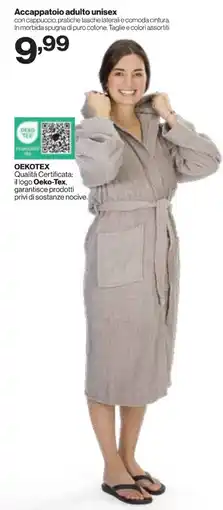 In'S Mercato Accappatoio adulto unisex offerta