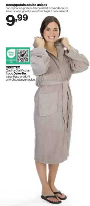 In'S Mercato Accappatoio adulto unisex offerta