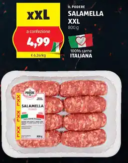 ALDI Il podere salamella xxl offerta