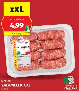 ALDI Il podere salamella xxl offerta