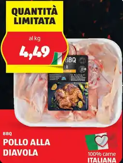 ALDI Bbq pollo alla diavola offerta