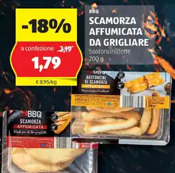 ALDI Bbq scamorza affumicata da grigliare offerta