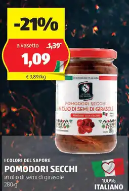 ALDI I colori del sapore pomodori secchi offerta