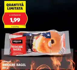 ALDI American brioche bagel offerta