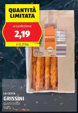 ALDI La cesta grissimi offerta