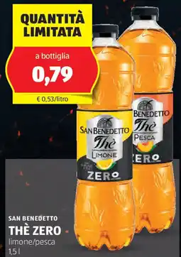 ALDI San benedetto thè zero offerta