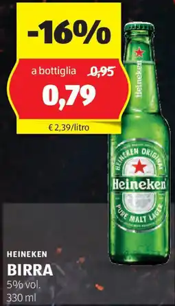 ALDI Heineken birra offerta